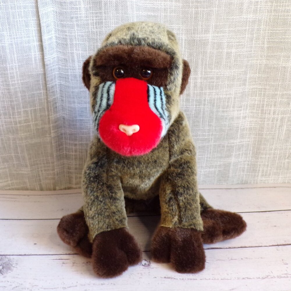 TY Beanie Buddies Collection 2001, Cheeks the Baboon 12-Inch Beanie Baby